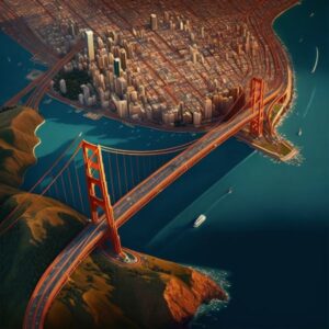 Subiloop San Francisco Full City Satellite View Golden Gate Bri 0d467d36 07b1 427a 93e8 df092135b76e