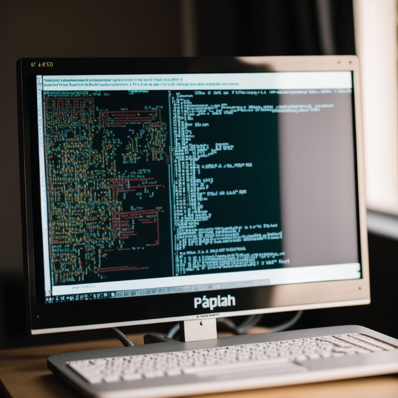 Taqi1212 A thin computer with big screen showing programming co 107fb5d9 c995 407c 95c6 fb658dc34f94 1