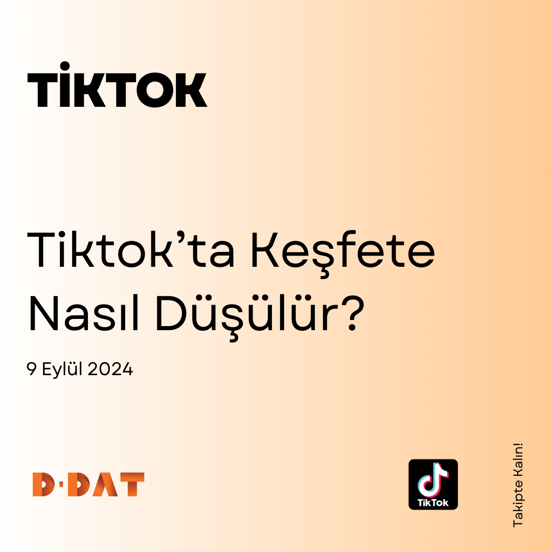 tiktok keşfete nasıl düşülür